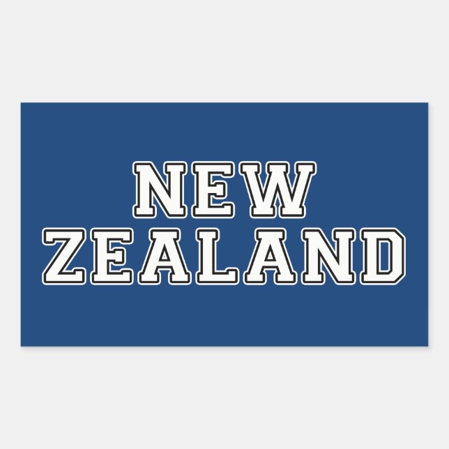 New Zealand Sticker (Front)
