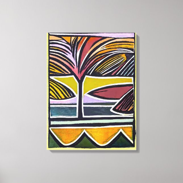 New Zealand Summer - Wrapped Canvas Art Print (Front)