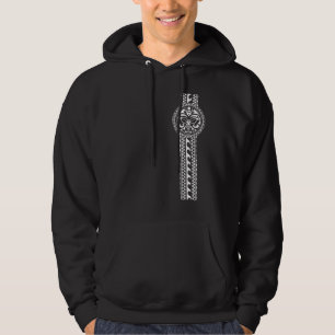 New Zealand Symbol Haka Culture Maori Tribal Mask Hoodie