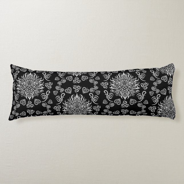 New Zealand Traditional Māori Body Pillow (Front)