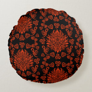 New Zealand Traditional Māori Round Pillow