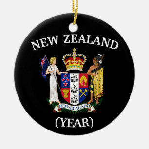 New Zealand Trip Christmas Ornament