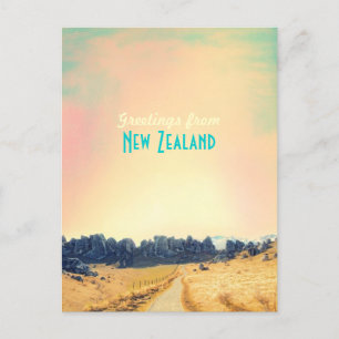 New Zealand vintage card