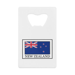 New Zealand Wallet Bottle Opener