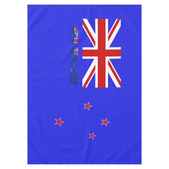 New Zealander flag Tablecloth (Front)