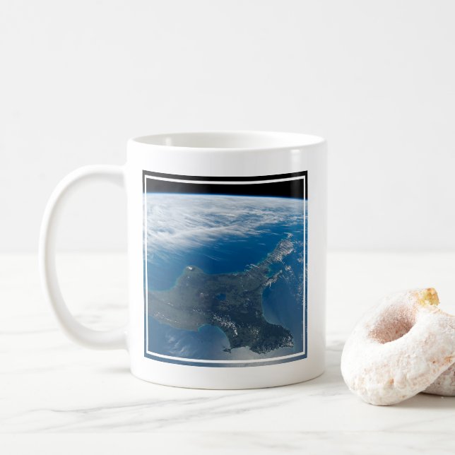 New Zealand's North Island. Coffee Mug (With Donut)