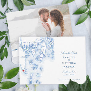 Newagen Seaside Inn Wedding Southport Map Save The Date