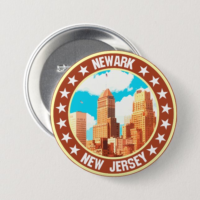 Newark                                             3 inch round button (Front & Back)