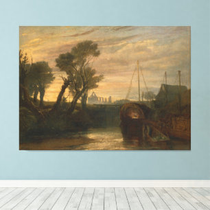 Newark Abbey  Canvas Print
