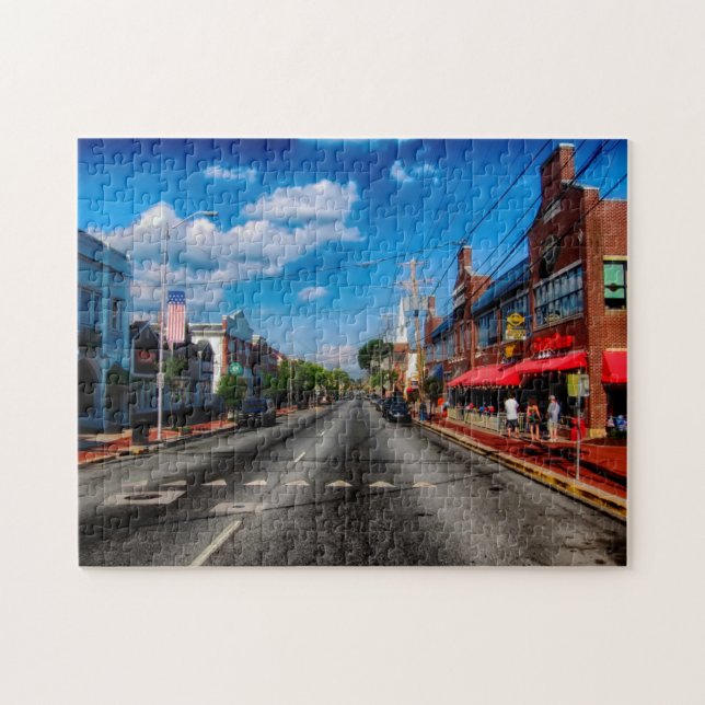 Newark Delaware Town. Jigsaw Puzzle (Horizontal)