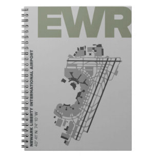 Newark Liberty Airport (EWR) Diagram Notebook