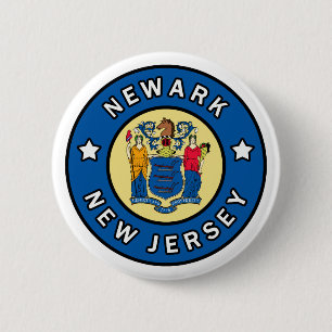 Newark New Jersey 2 Inch Round Button