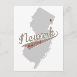 Newark, New Jersey - carte de Pin - CARTE POSTALE