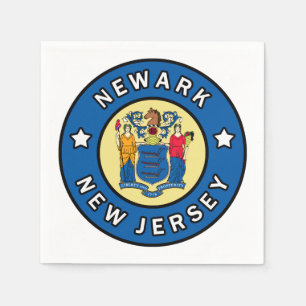 Newark New Jersey Napkin