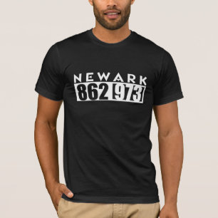 NEWARK NJ 862 & 973 area CODE T-Shirt