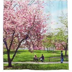 Newark NJ - Lunch and Cherry Blossoms
