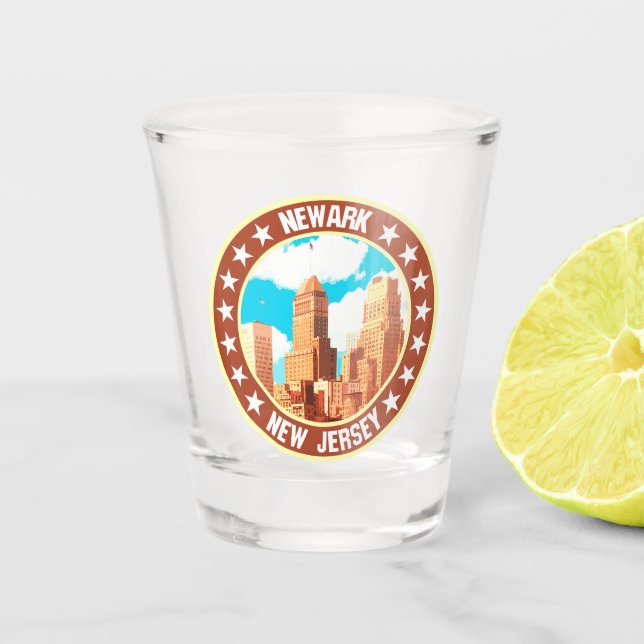 Newark                                             shot glass (Front)