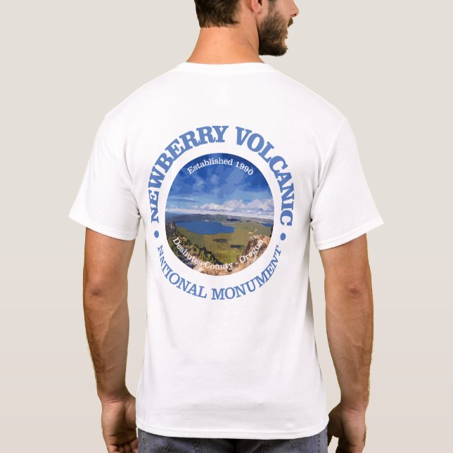 Newberry Volcanic NM T-Shirt (Back)