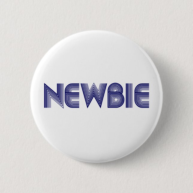 Newbie 2 Inch Round Button (Front)