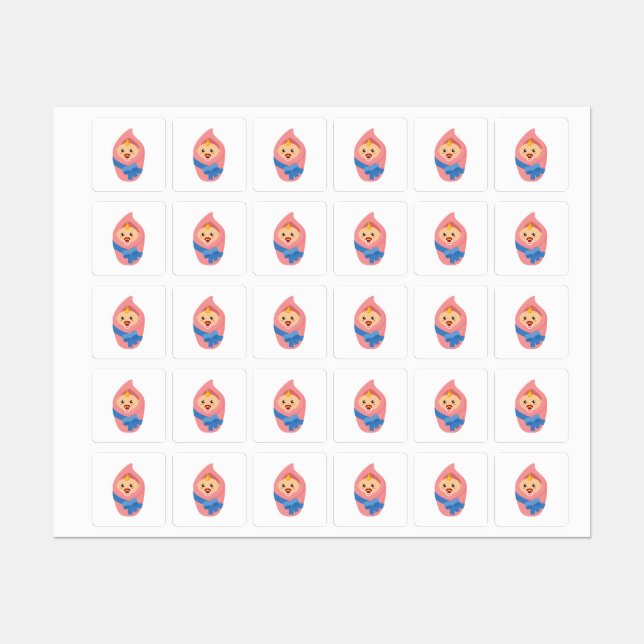 Newborn baby clipart (Sheet)