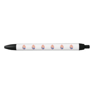 Newborn baby clipart black ink pen