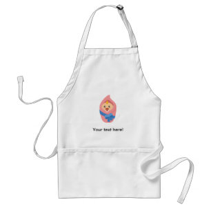 Newborn baby clipart standard apron