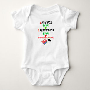 Newborn Baby Hugs and Kisses - So Funny Bodysuit