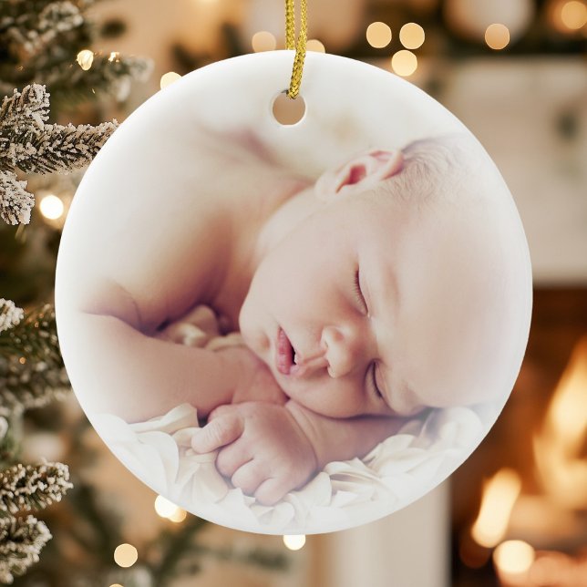 Newborn Baby's First Christmas Ornament (Creator Uploaded)