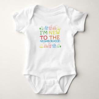 Newborn body suit - I'm New to the Neighbourhood Baby Bodysuit