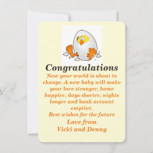 Newborn card. announcement