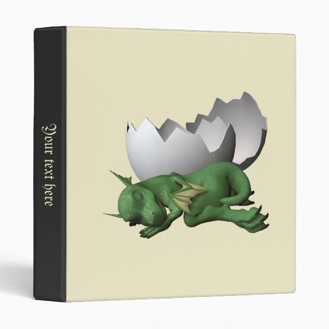 Newborn Dragon Binder (Front/Spine)