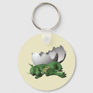 Newborn Dragon Keychain