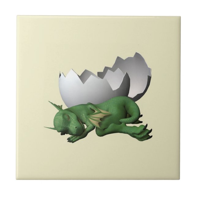 Newborn Dragon Tile (Front)