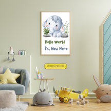 Newborn Nursery decor wall art