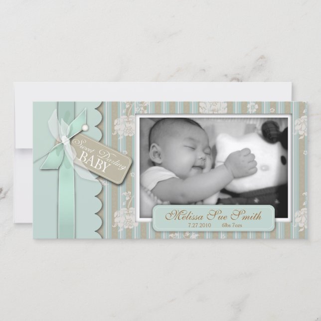 Newborn Photo Card (Front)