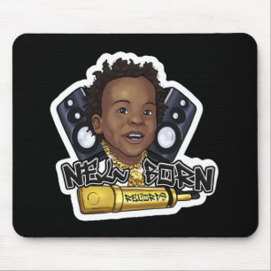 Newborn Records Mousepad