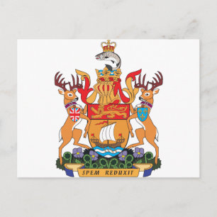 Newbrunswick Coat Of Arms Postcard