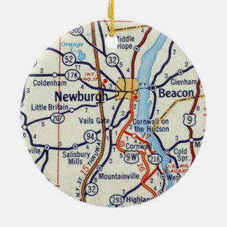 Newburgh NY Ceramic Ornament