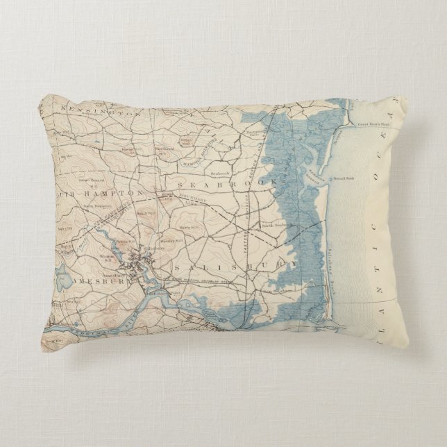 Newburyport, Massachusetts Accent Pillow (Front)