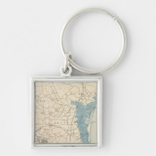 Newburyport, Massachusetts Keychain