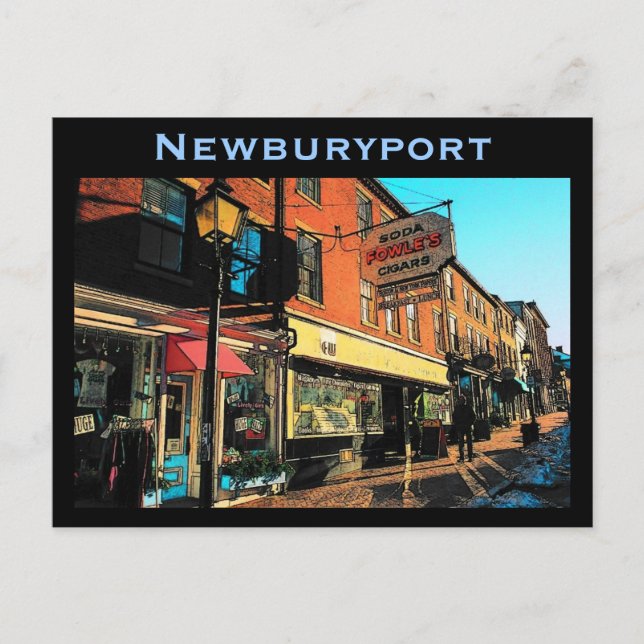 Newburyport Postcard (Front)