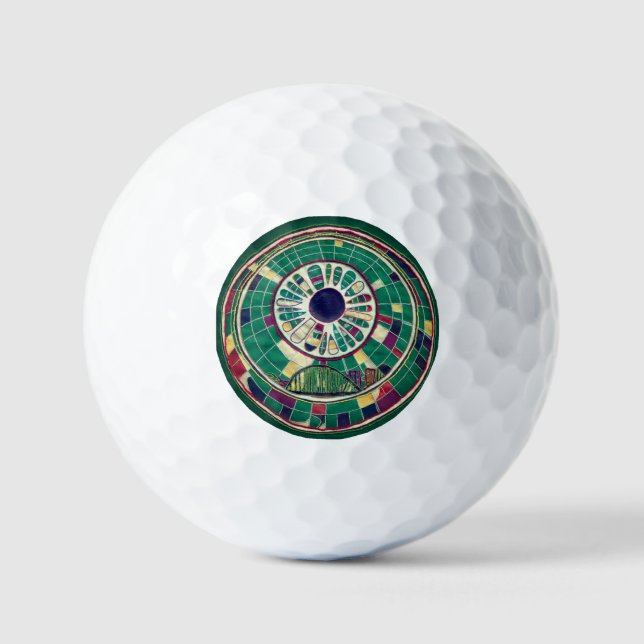 Newcastle bridge golf balls (Front)