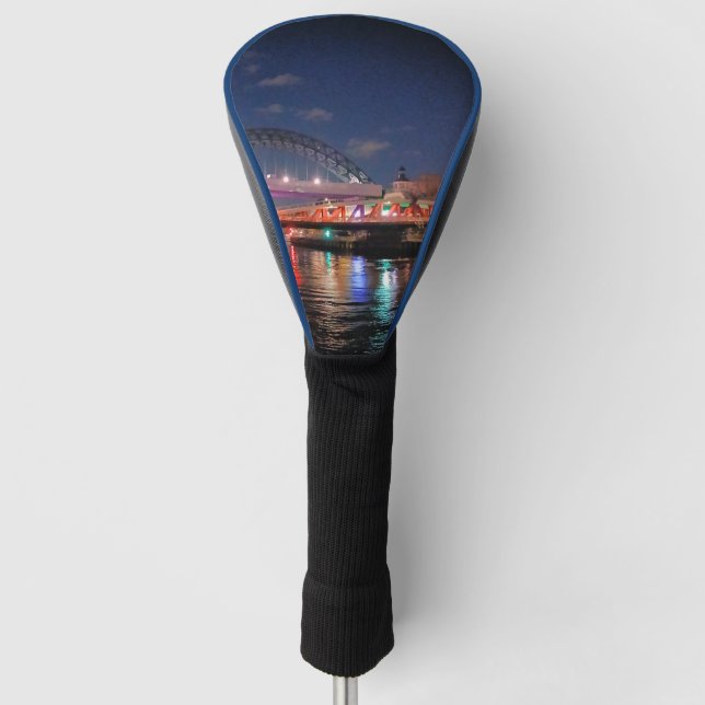 Newcastle bridges golf head cover (Front)