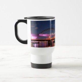 Newcastle bridges travel mug
