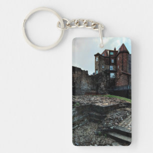 Newcastle castle , ruins keychain