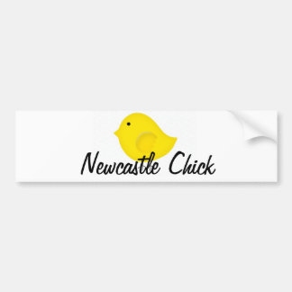Newcastle Chick Bumper Sticker