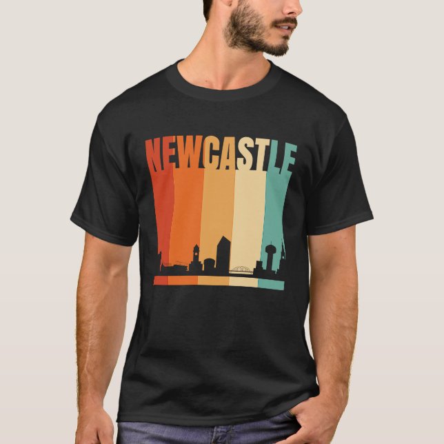 Newcastle City Skyline T-Shirt (Front)