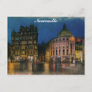 Newcastle England Artistic Postcard