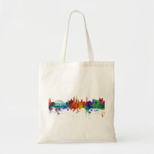 Newcastle England Skyline Tote Bag
