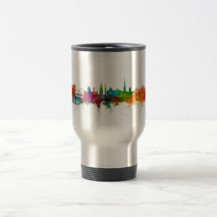 Newcastle England Skyline Travel Mug